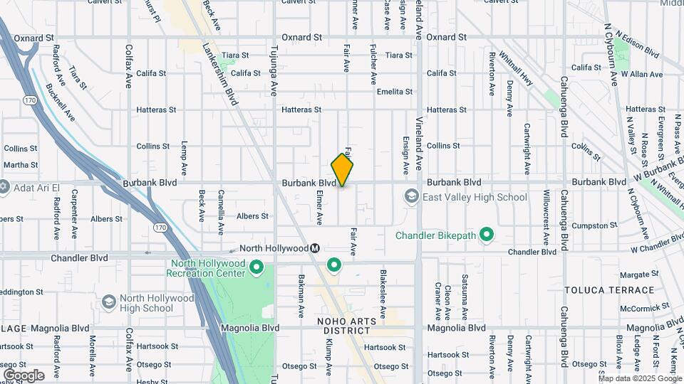 5560-5564 Klump Ave Mapa y Detalles de la Ubicación