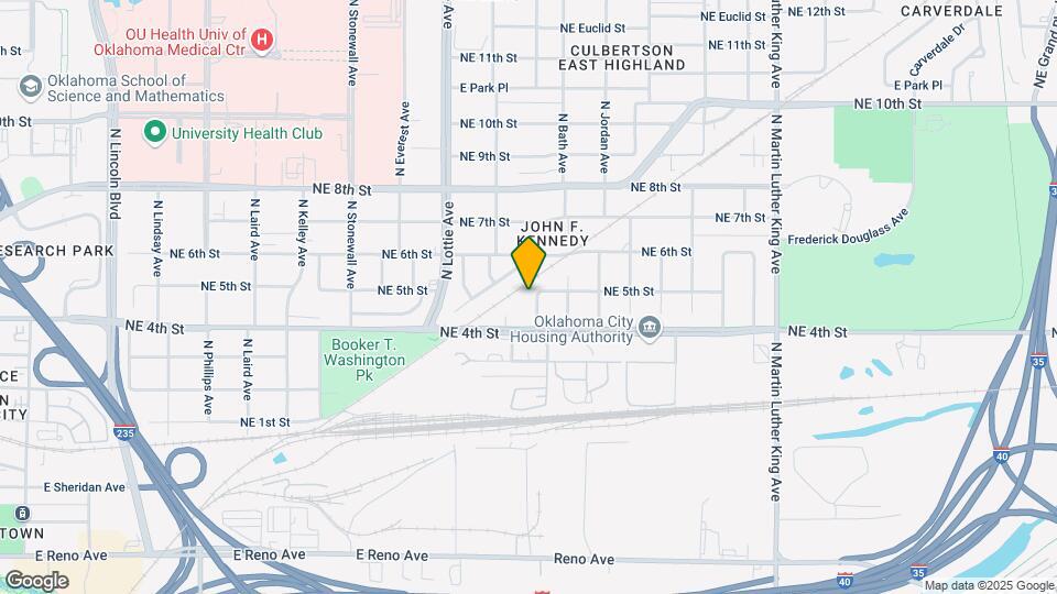 529 N Fonshill Ave Map and Location Details