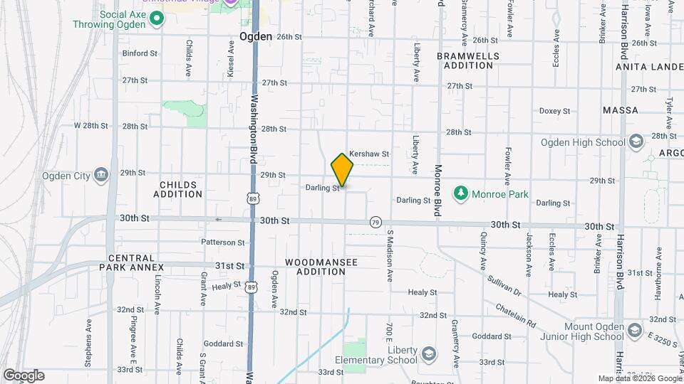 2927 Jefferson Ave Map and Location Details