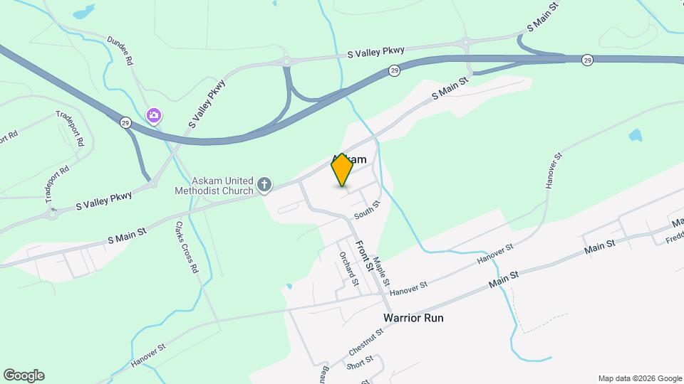 52 Center St Map and Location Details