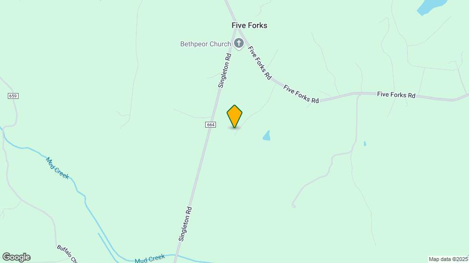 5156 Five Forks Rd Map and Location Details