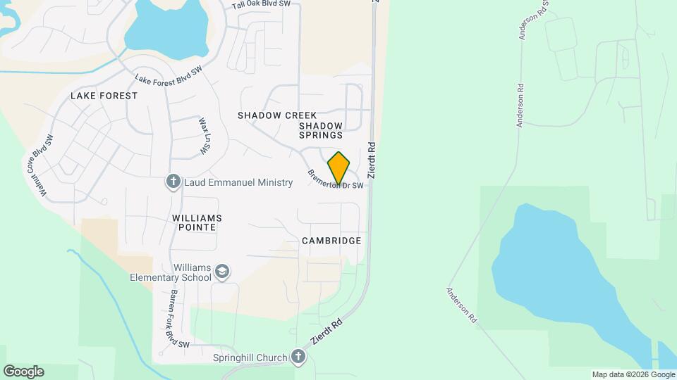 117 Bremerton Dr SW Map and Location Details