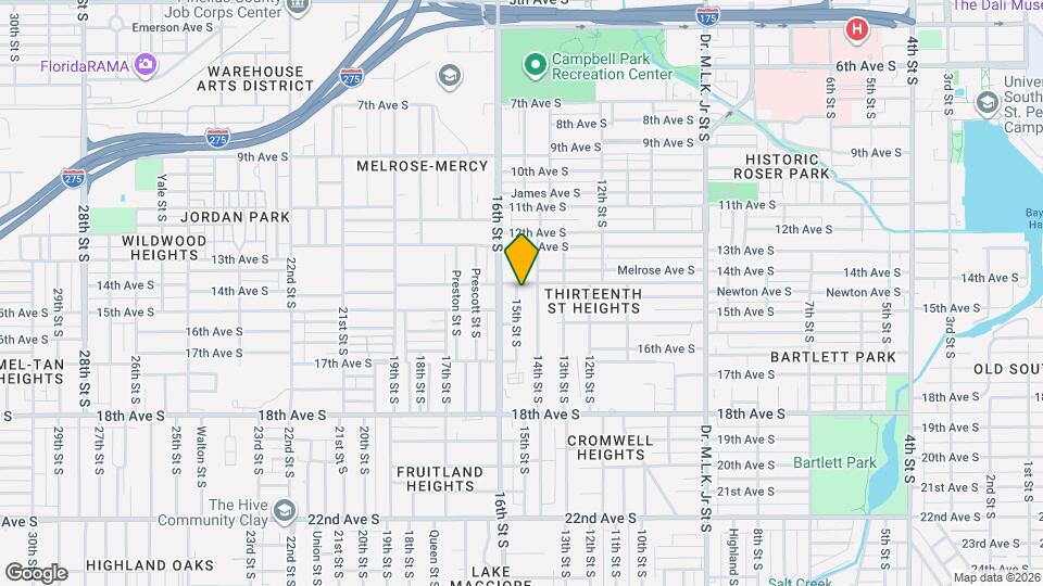 1420 15th St S Map and Location Details