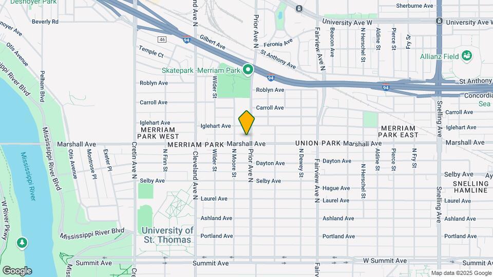 Prior Marshall Apartments Map and Location Details