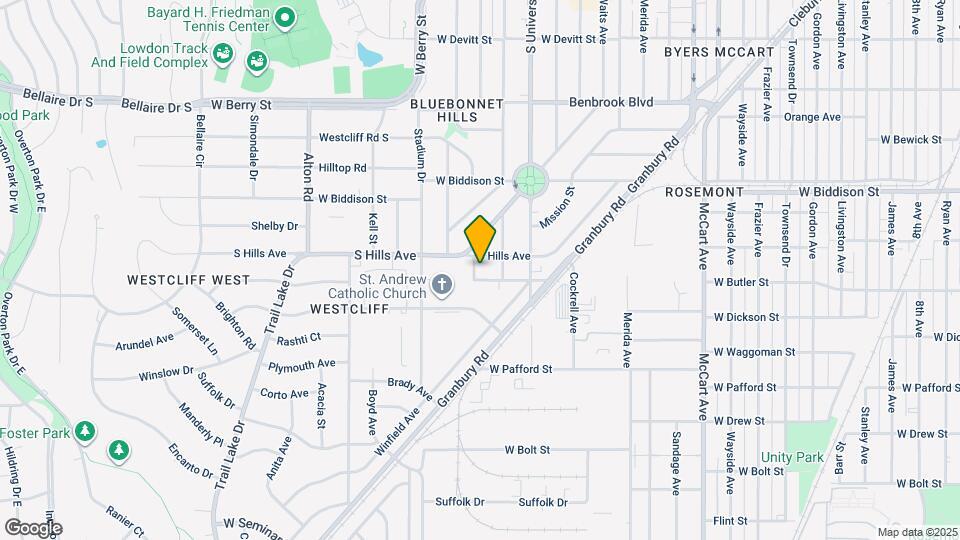 3709 Park Ridge Blvd Map and Location Details