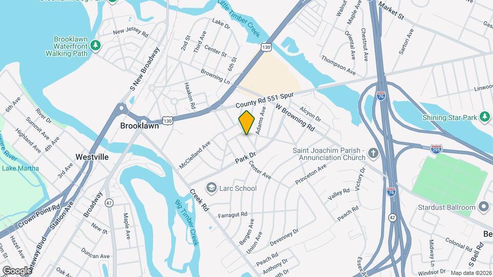 1128 Howard Ave Mapa y Detalles de la Ubicación