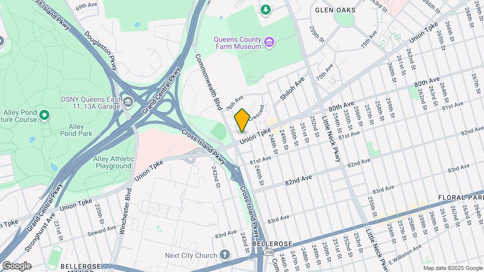 245-17A Union Tpke Map and Location Details