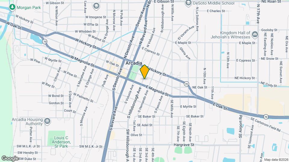 15 S Hillsborough Ave Map and Location Details