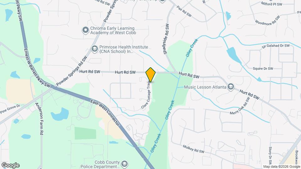 3467 Clare Cottage Trace SW Map and Location Details