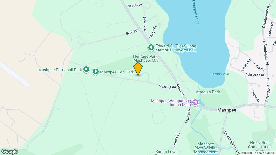 35 Ashumet Rd Map and Location Details