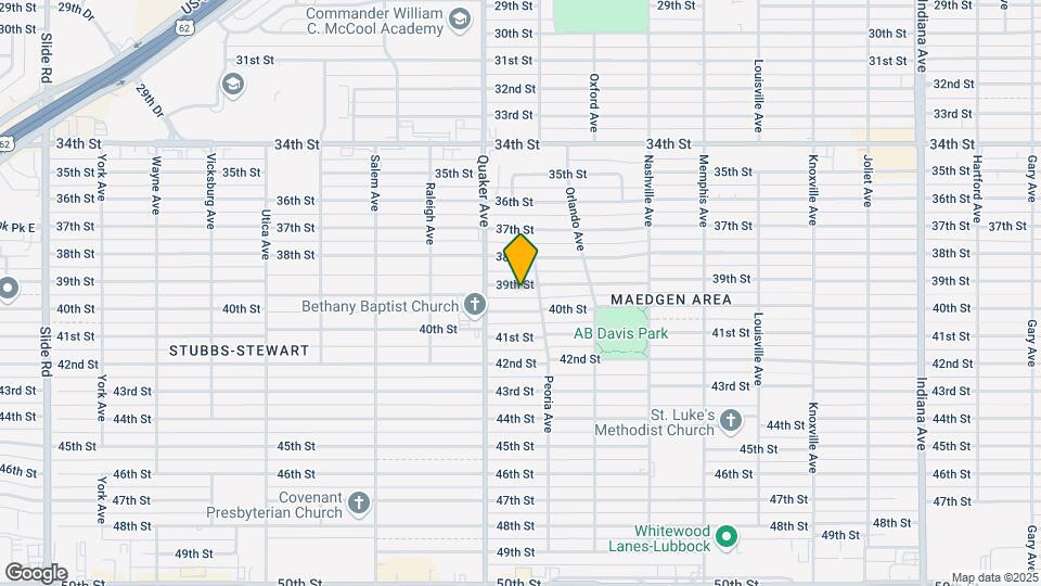 4305 39th St Map and Location Details