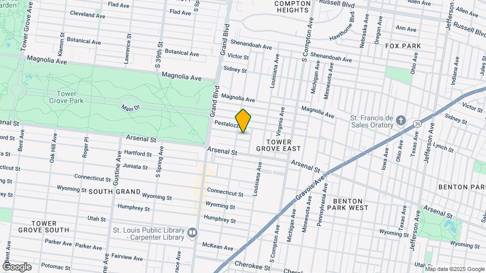 3449 Crittenden St-Unit -2F Map and Location Details