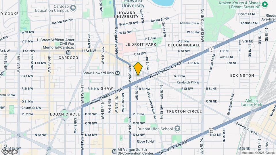 446 S St NW Map and Location Details