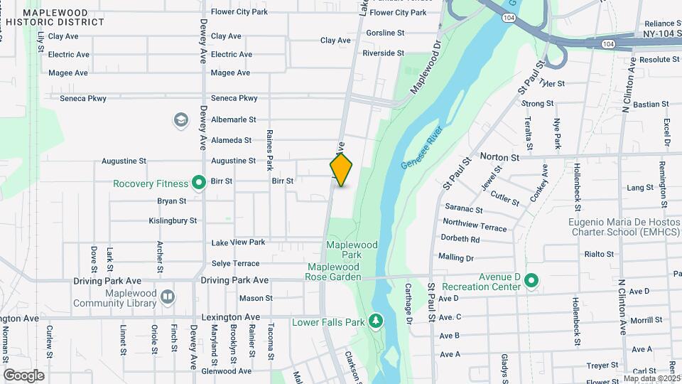 1050 Lake Ave Mapa y Detalles de la Ubicación