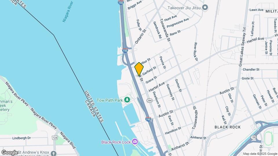 2138 Niagara Mapa y Detalles de la Ubicación