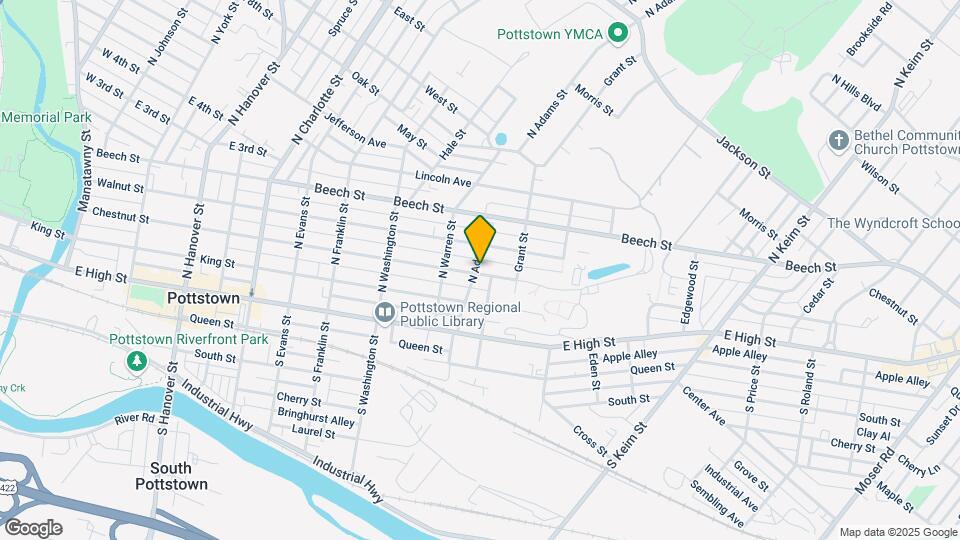 637 Chestnut St, Unit #2 Mapa y Detalles de la Ubicación