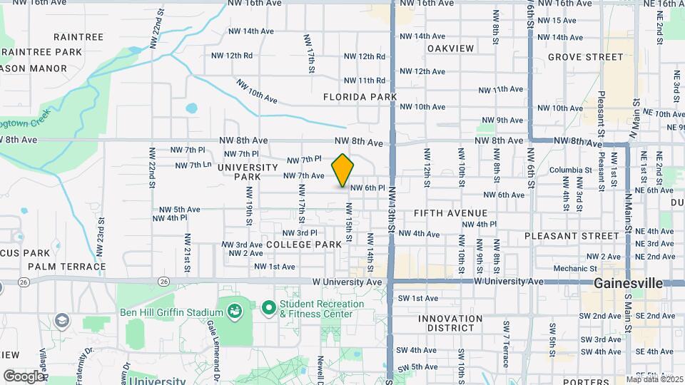 1514 NW 6th Ave Map and Location Details