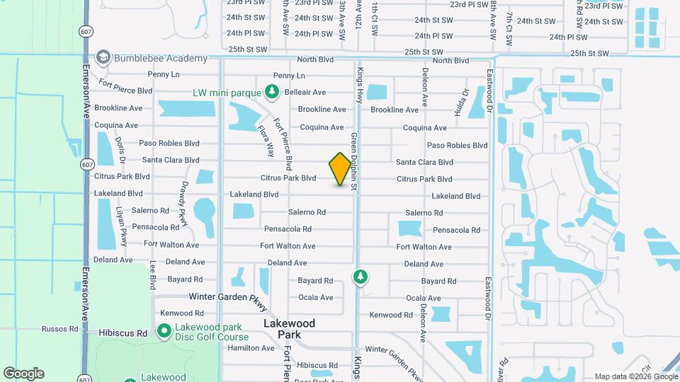 7402 Lakeland Blvd Mapa y Detalles de la Ubicación