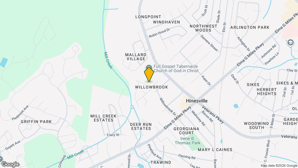 904 Willowbrook Dr Map and Location Details