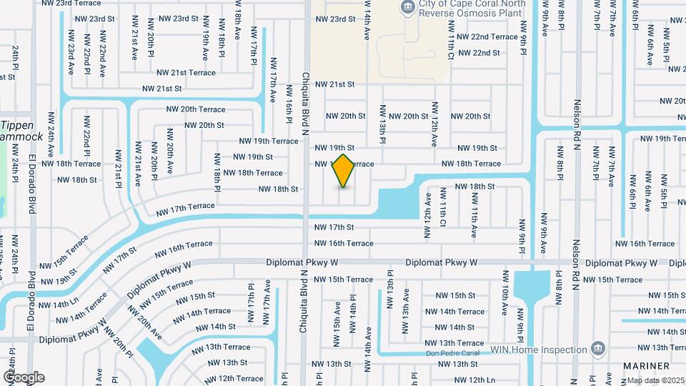 1709 NW 15th Ave Map and Location Details
