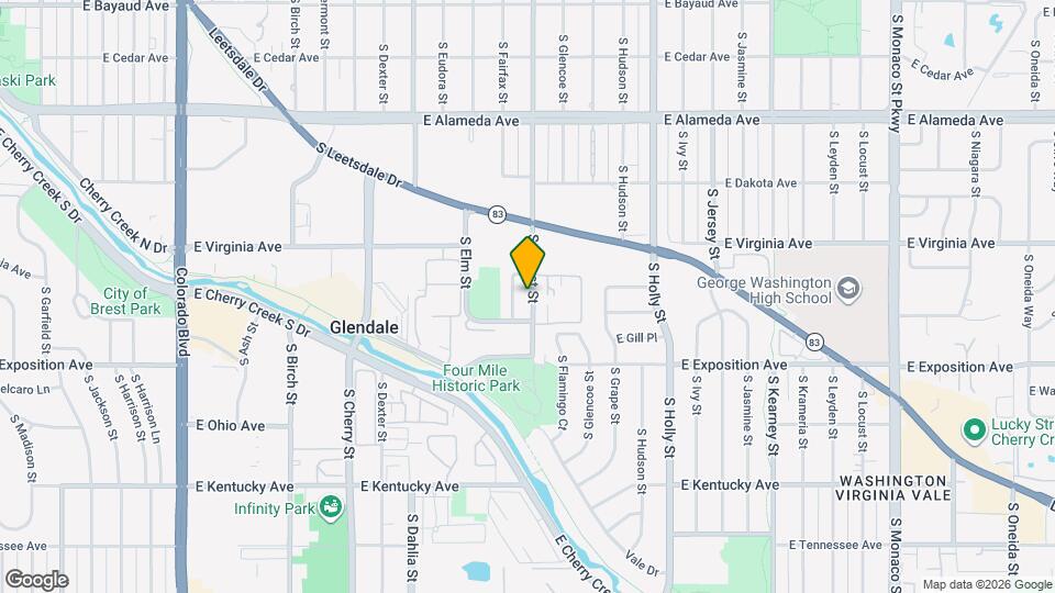 569 S Forest St, Unit 107 Map and Location Details