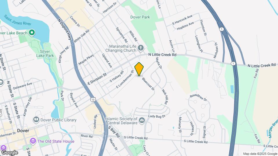 342 Bluecoat St Map and Location Details