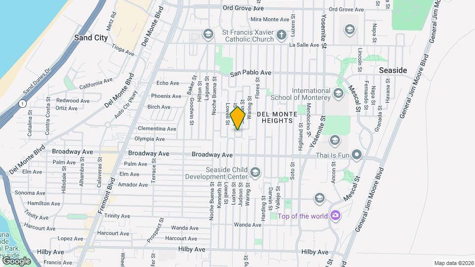 1652 Luxton St, Unit SI ID1638160P Map and Location Details