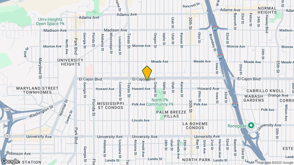 4239 Hamilton St Mapa y Detalles de la Ubicación