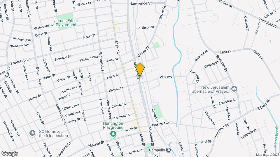 832 Montello St Map and Location Details