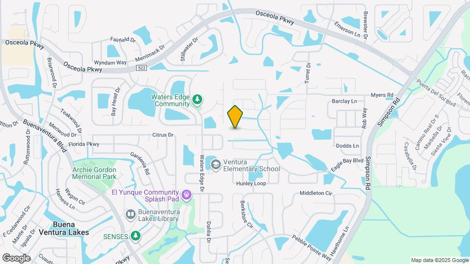 2556 Isabela Terrace Map and Location Details