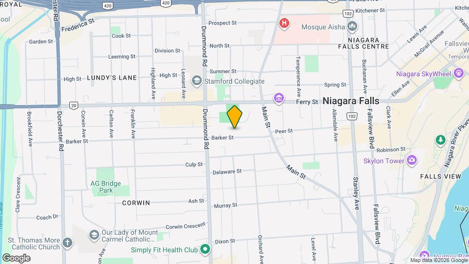 6083 Barker St, Unit 433 Map and Location Details