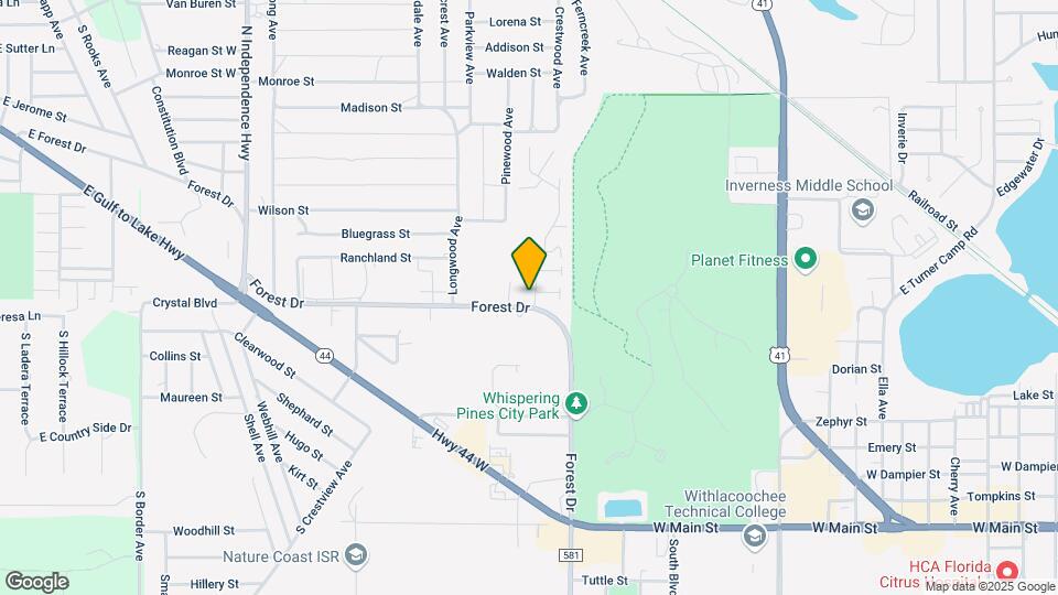 503 Whispering Pines Blvd Mapa y Detalles de la Ubicación
