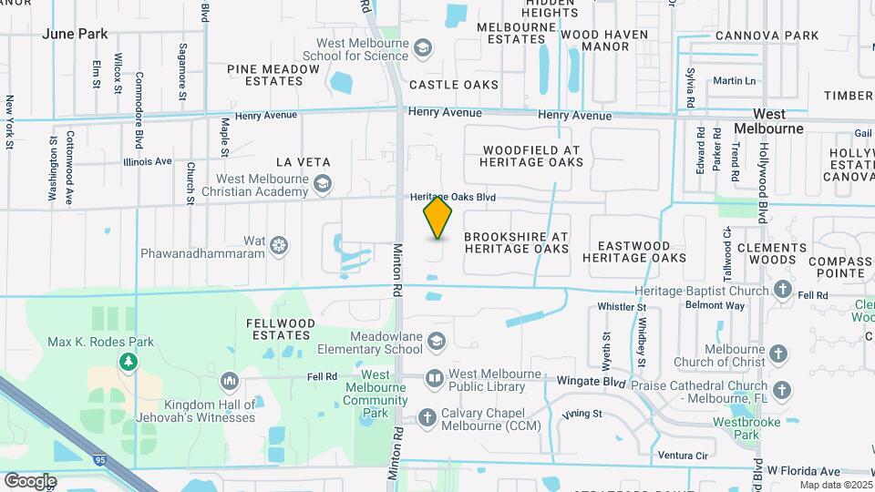 740 Boughton Way Map and Location Details