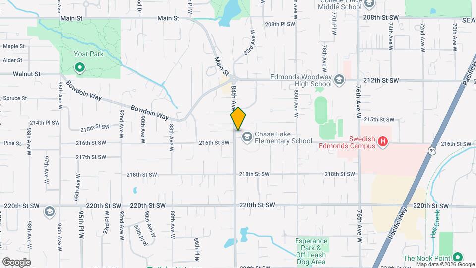 21505 84th Ave W Map and Location Details