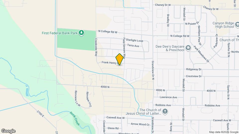 1138 Crestview Dr Map and Location Details