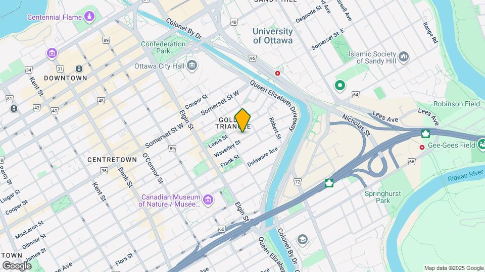 129 Waverley St Map and Location Details