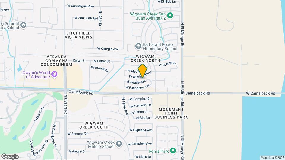 12536 W Reade Ave Map and Location Details