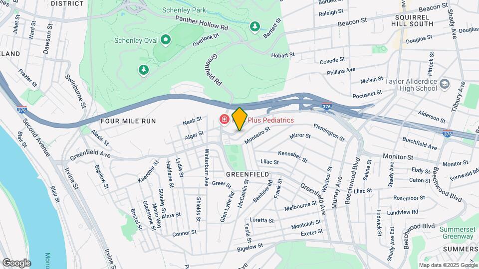 4027 Beechwood Blvd, Unit 2 Map and Location Details