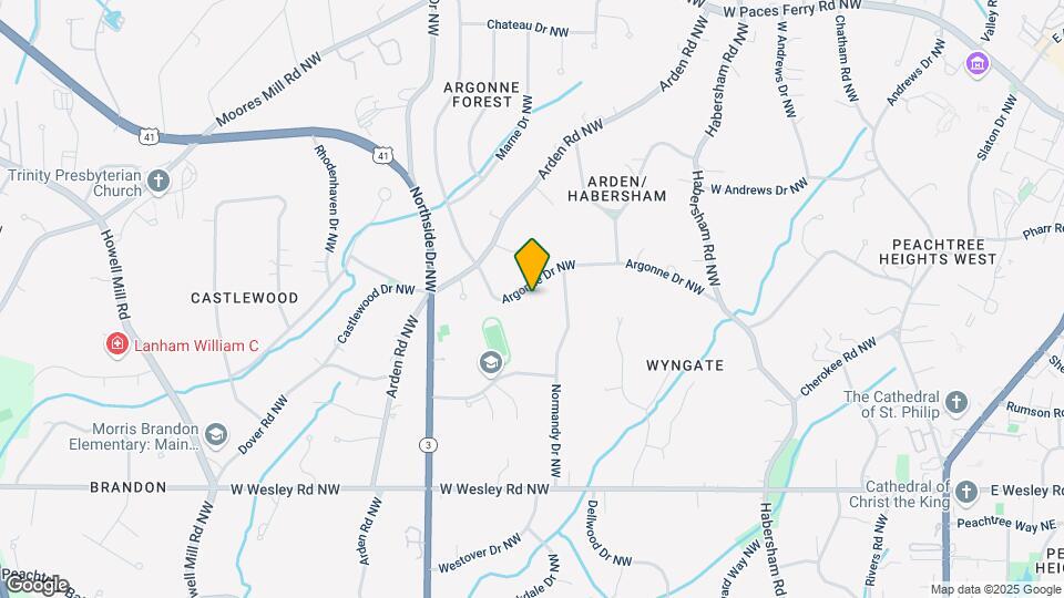 506 Argonne Dr NW Map and Location Details