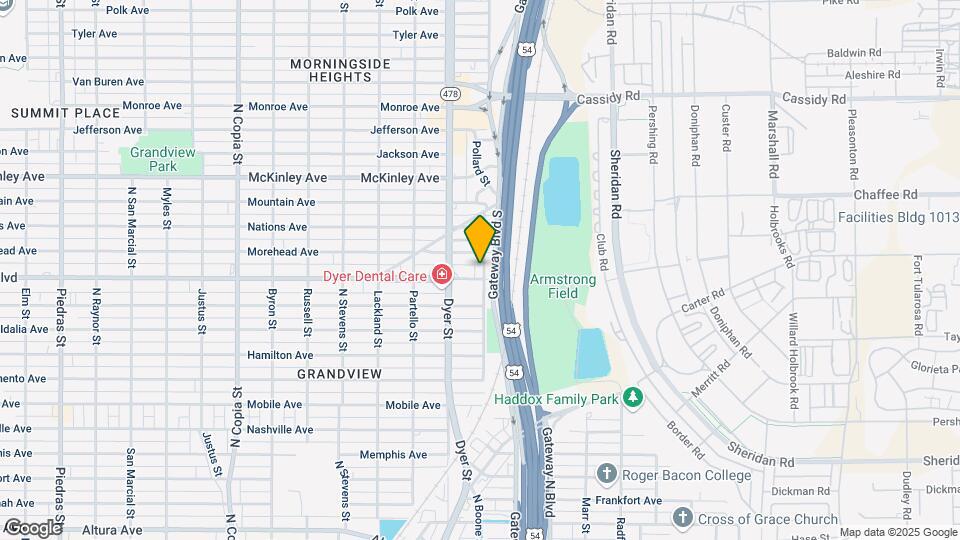 4029-4031 Fort Blvd Map and Location Details