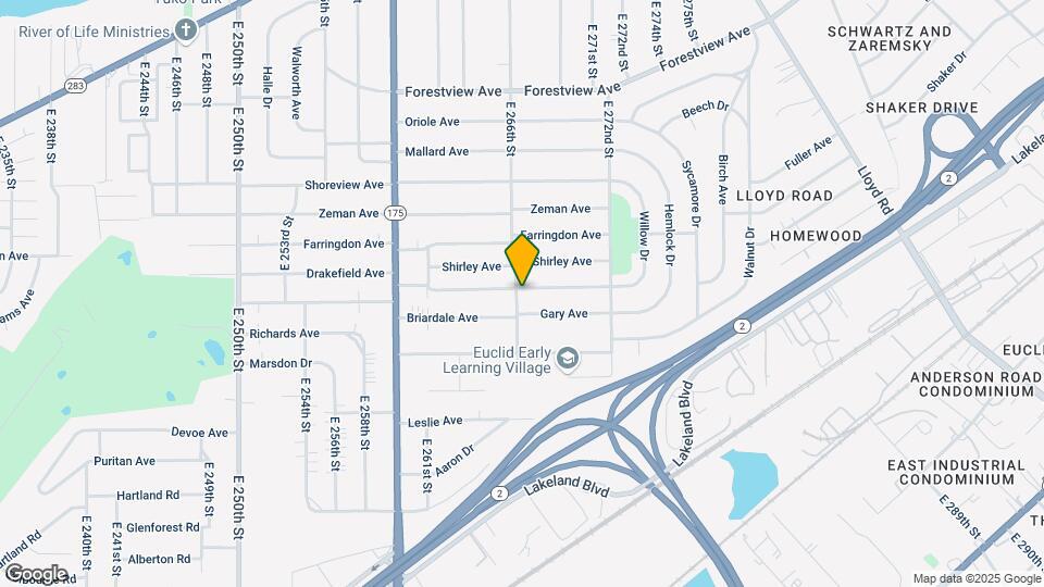 725 E 266th St Map and Location Details