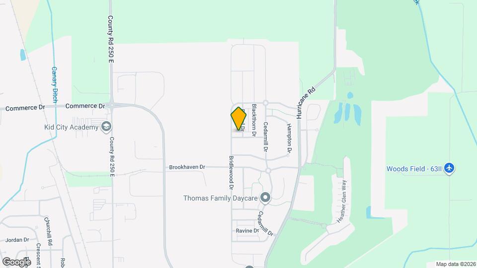 826 Colonial Way Map and Location Details