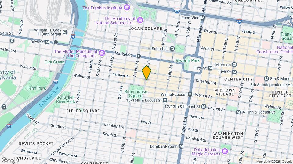 131 S 18th St Map and Location Details