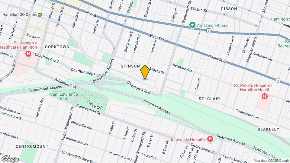 54 Alanson St Map and Location Details