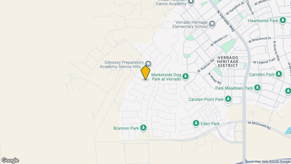 21359 W Alvarado Rd Map and Location Details