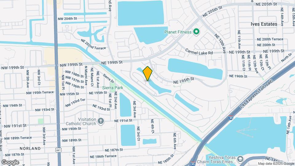 415 NE 194th Ln Map and Location Details
