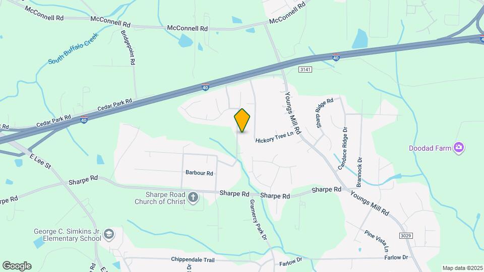3818 Edgewood Terrace Rd Map and Location Details