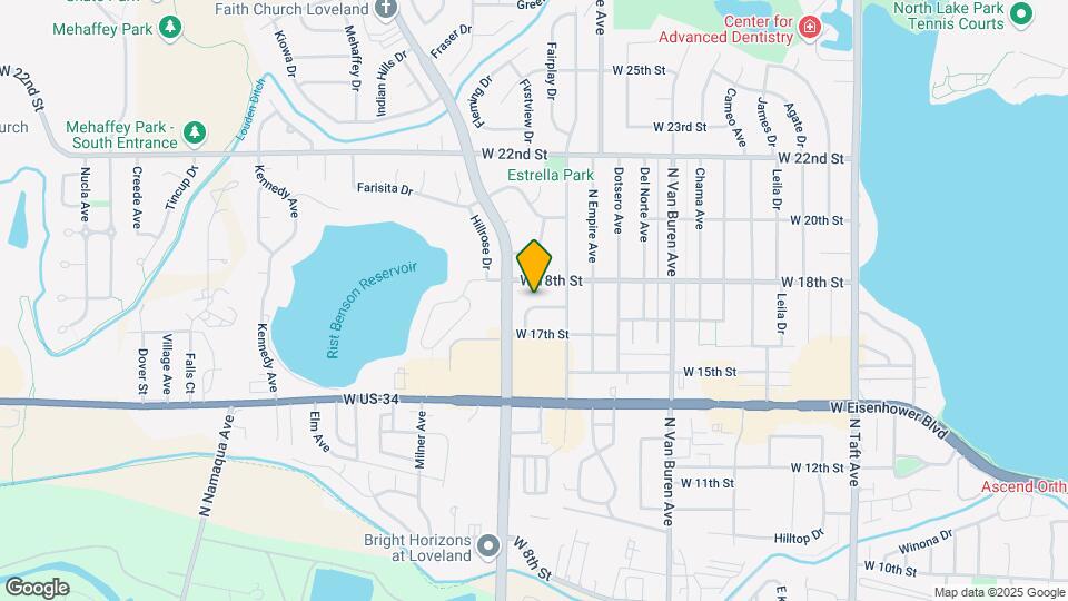 2341 Greeley Dr Map and Location Details