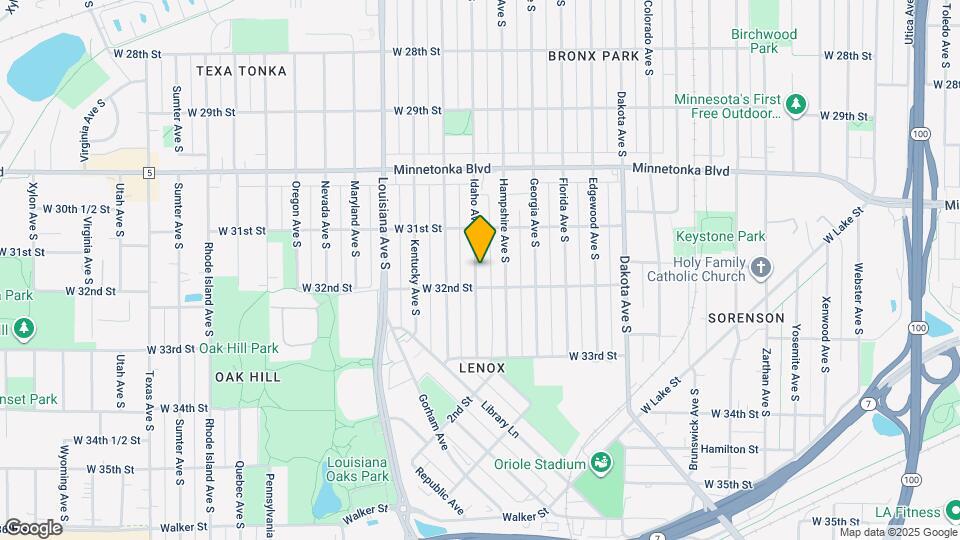 3141 Idaho Ave S Map and Location Details