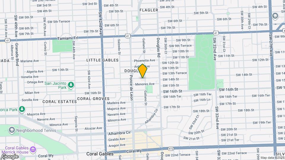 110 Salamanca Ave Map and Location Details